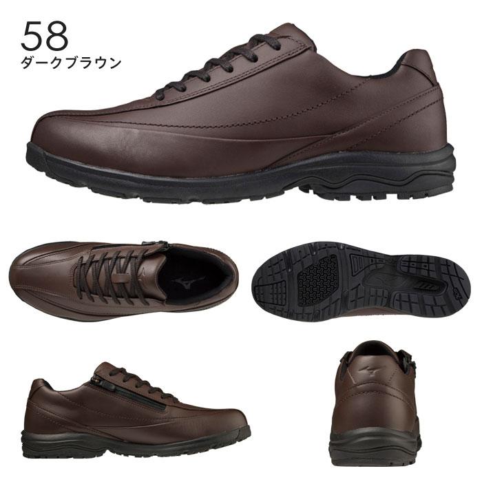 MIZUNO（ミズノ） 送料無料 ウォーキングシューズ メンズ 本革 LD40 VI