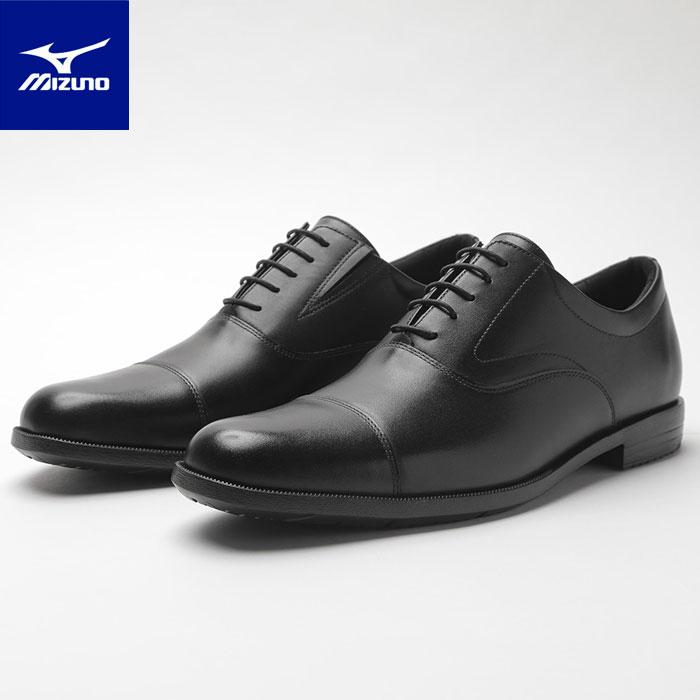 MIZUNO（ミズノ） 送料無料 ビジネスシューズ メンズ 本革 幅広ワイド