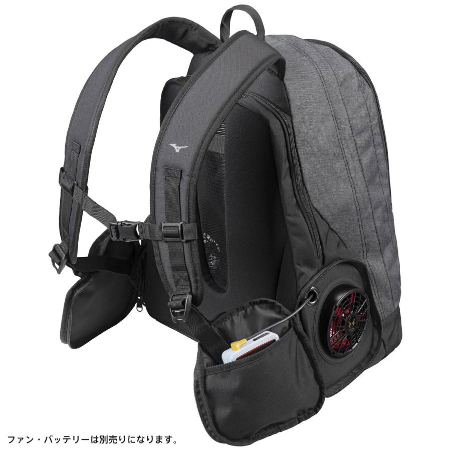 MIZUNO（ミズノ） 送料無料 蒸れやすい背中や首の後ろに送風 エアロ