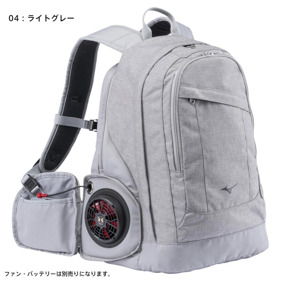 MIZUNO（ミズノ） 送料無料 蒸れやすい背中や首の後ろに送風 エアロ