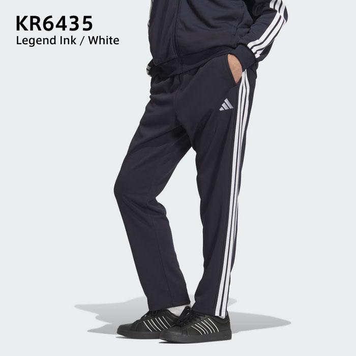 PEARYGATES ストライプジャージパンツ ブラック　M adidas（アディダス） 送料無料 ジャージ パンツ 下 メンズ スリー