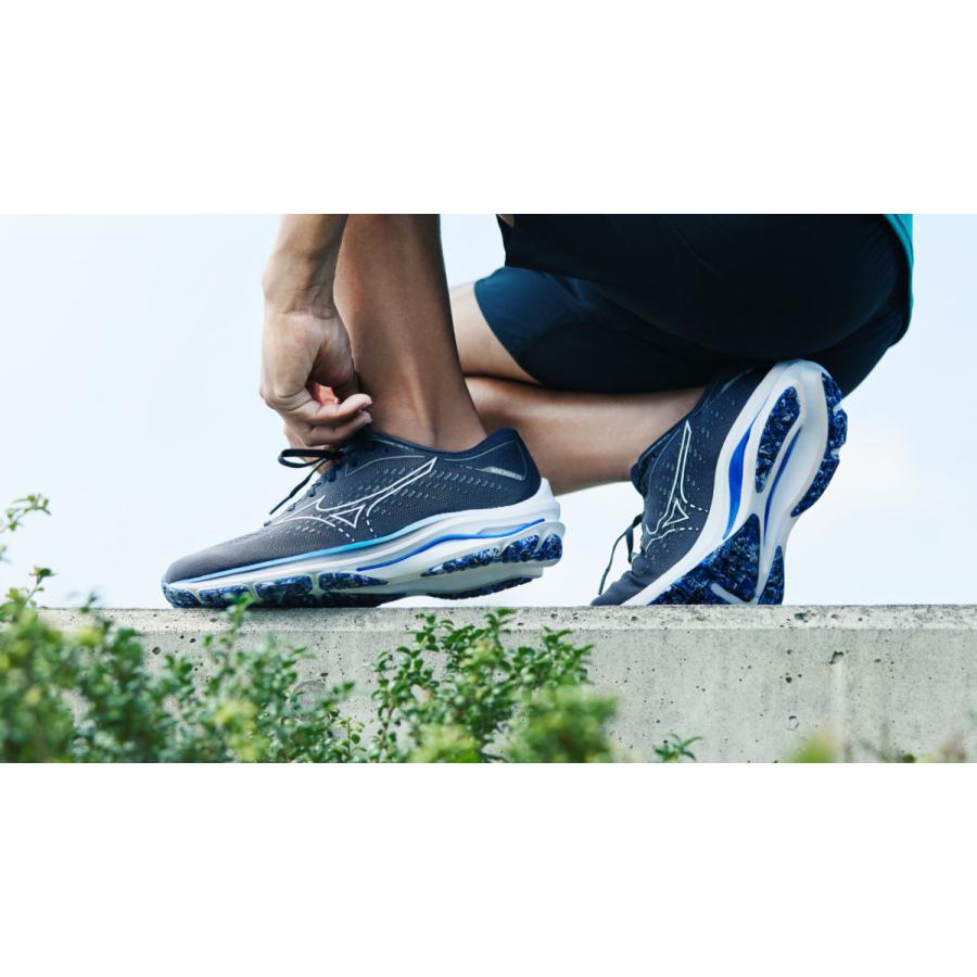 MIZUNO（ミズノ） 送料無料 ランニングシューズ メンズ 2E ウエーブ