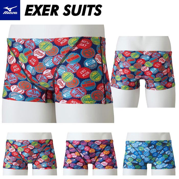 MIZUNO 【メール便可】ミズノ 競泳 練習用水着 メンズ ショート