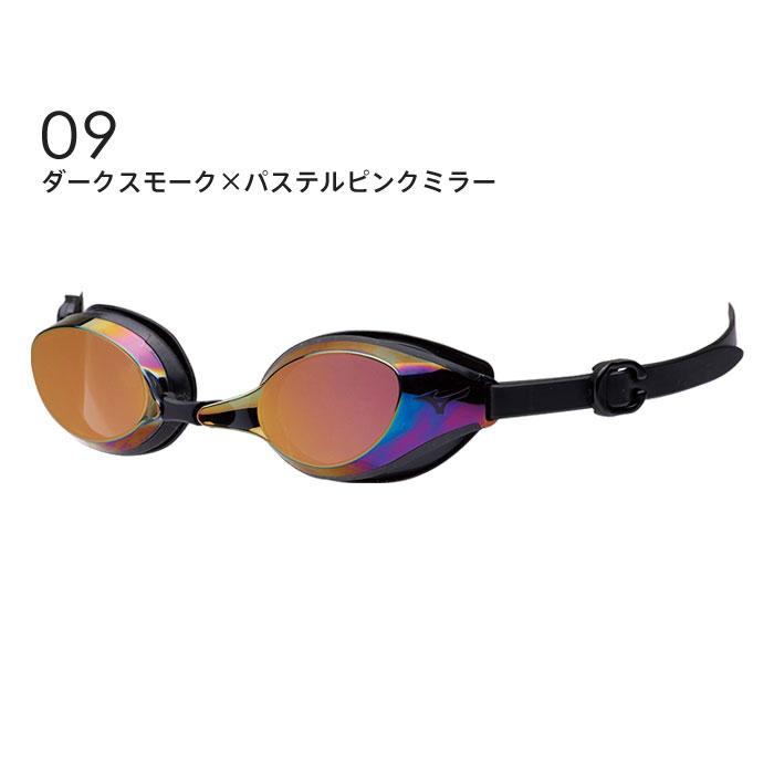 MIZUNO（ミズノ） スイミングゴーグル 曇り止め4倍長持ち ミラー FINA