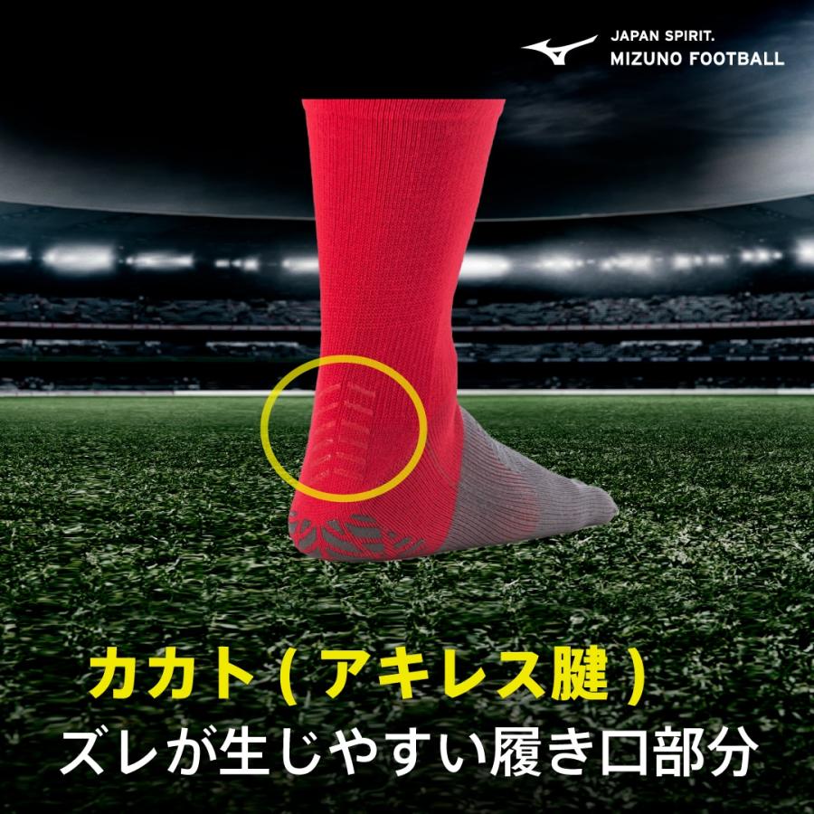 MIZUNO（ミズノ） 【メール便可】サッカーソックス ショート 5本指 4か
