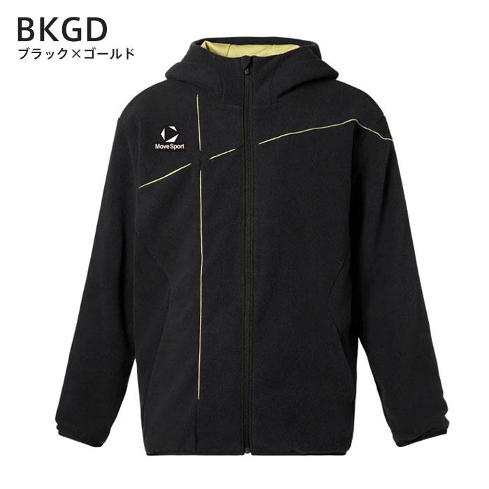 MU SPORTS ジャケット　黒色 42 DESCENTE（デサント） 送料無料 ムーブスポーツ フリースジャケット