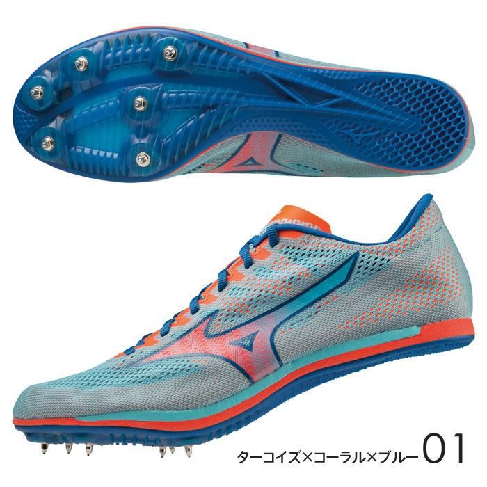 エックスストリームMD 中距離スパイク27.0㎝ 陸上スパイク ランニング,陸上スパイク,中・長距離のミズノ MIZUNO メンズ