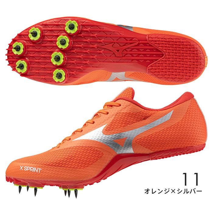MIZUNO 送料無料 陸上スパイク 短距離 走幅跳 エックス MIZUNO 送料無料 陸上スパイク 短距離 走幅跳 エックス