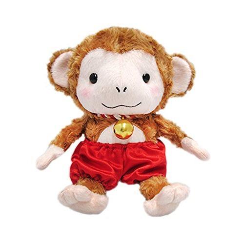 ぬいぐるみ おさるのげんき君 Sサイズ (空気笛入り)