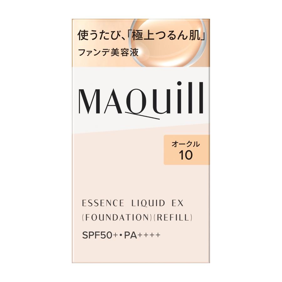 ★資生堂正規取引店 マキアージュ エッセンスリキッド ＥＸ（レフィル）オークル10 24mL【送料無料】（Yahoo!・matsuya-cosmetics）