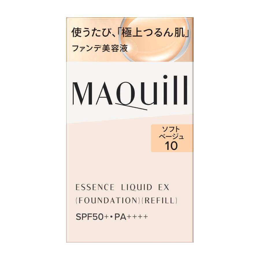 ★資生堂認定店 マキアージュ エッセンスリキッド ＥＸ（レフィル）ソフトベージュ10 24mL【送料無料】※パッケージ変更の為掲載画像と異なる場合がございます（Yahoo!・matsuya-cosmetics）