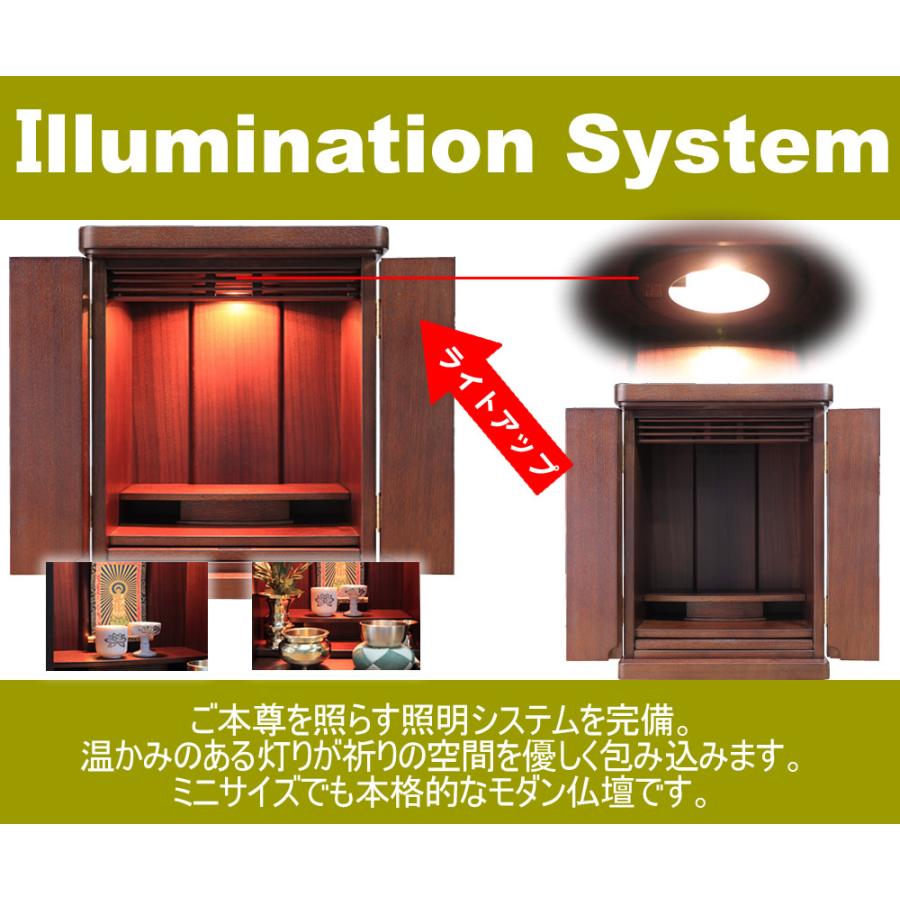 仏壇 神棚の松山神仏具店 ミニ仏壇 電池ろうそく 電池線香 仏具セット