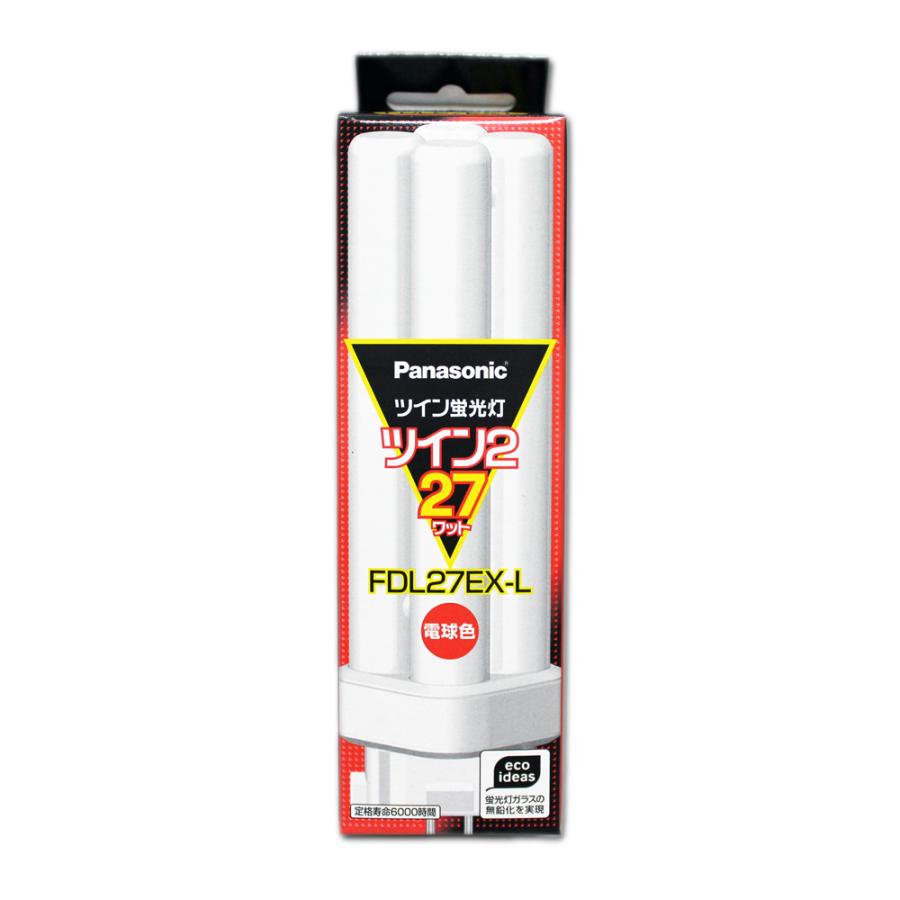 Panasonic パナソニック コンパクト形 蛍光ランプ FDL27EX-L 27 Panasonic パナソニック コンパクト形 蛍光ランプ FDL27EX-L 27