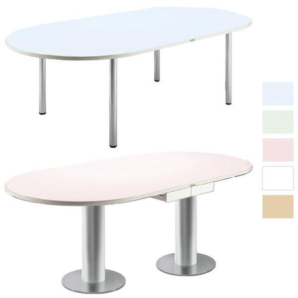 工場直送 ナースステーションテーブル 天板 ホワイト 脚 シルバー Kt 122mp 1台 ケルン 19 5925 1104 気質アップ Mobile Scotturb Com