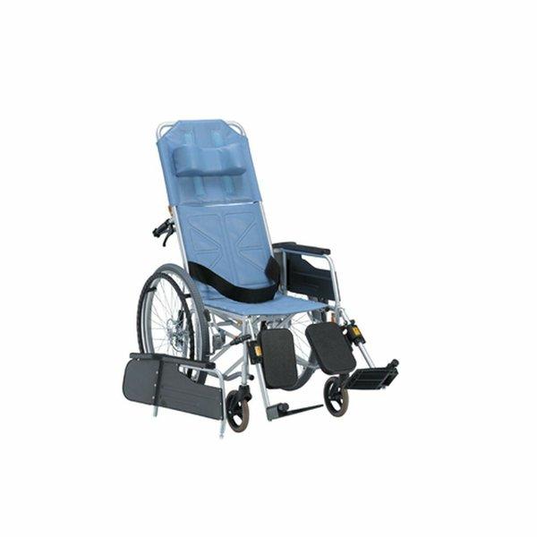リクライニング車いす（自走・スチール CM-501 1台 松永製作所 24-7767-00