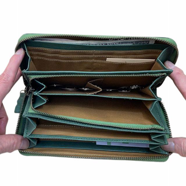 Dakota ダコタ 長財布 レザー アニマーレ ラウンドファスナー グリーン 楽天市場】ダコタ Dakota 長財布 財布 レディース アニマーレ