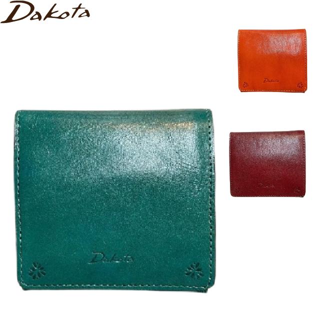 Dakota（ダコタ） レディース財布 革製 バンビーナ 二つ折り財布 牛革
