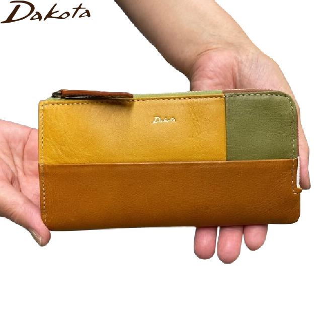 Dakota ダコタ DAKOTA 長財布 レディース財布 ブロッコ 牛革 L字 