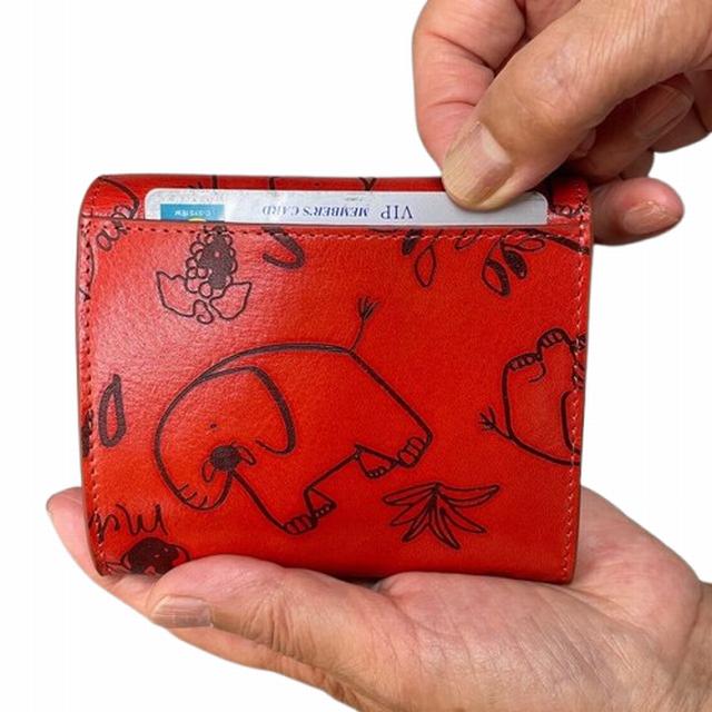 Dakota ダコタ DAKOTA レディース財布 革製 エレファンテ 象柄