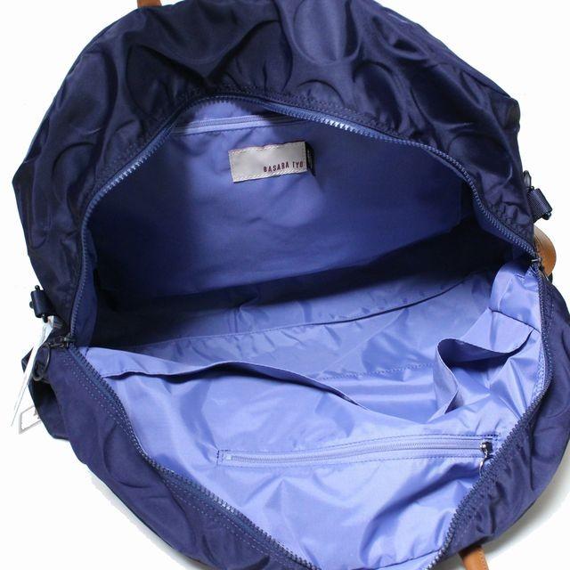 【美品】BASARA TYO ジータ 2wayボストンバック ネイビー バサラ BASARA TYO バサラ（BASARA) 新作 ジータ セットアップ機能付き