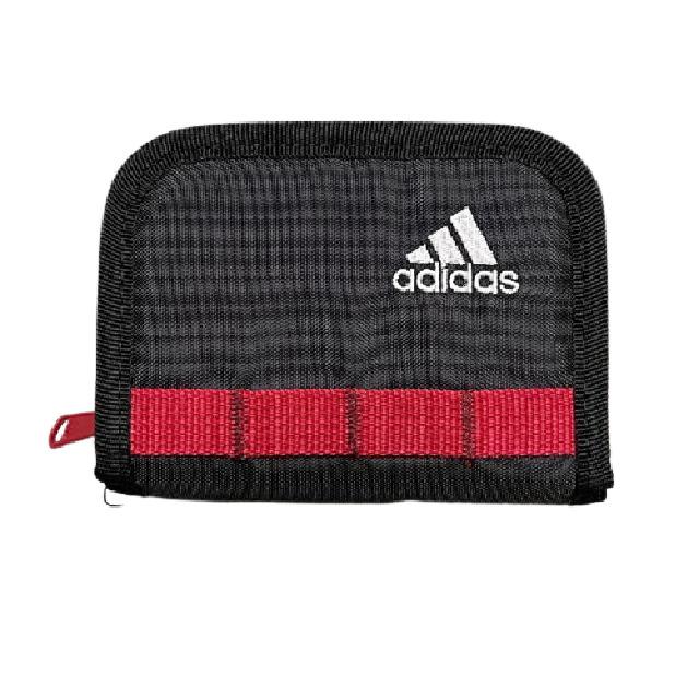 adidas（アディダス） メンズ二つ折り財布 ラウンドファスナー二つ折り
