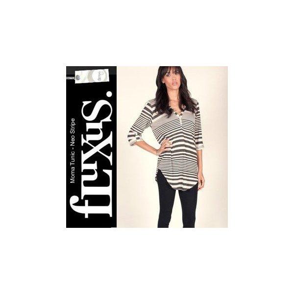 超特価sale開催 Tunic Moma フルクサス ボーダーチュニック Fluxus フルクサス Neo 正規品 107 902 チュニック ワンピース リネン混 ボーダーチュニック Stripe ワンピース チュニック Swisstexgroup Com