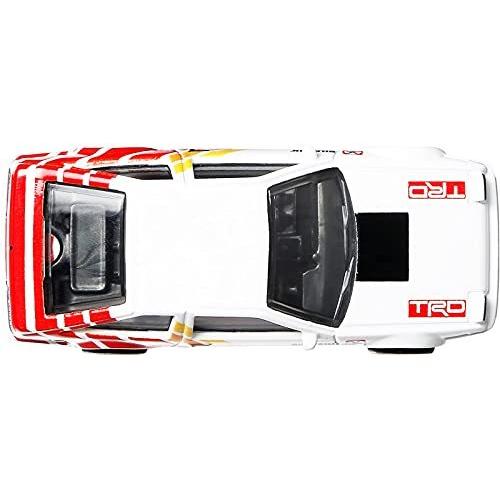 雑誌で紹介された Ae86 Toyot A Sprinter Die Series Street Slide Stripes With White Trd Trueno ミニカー