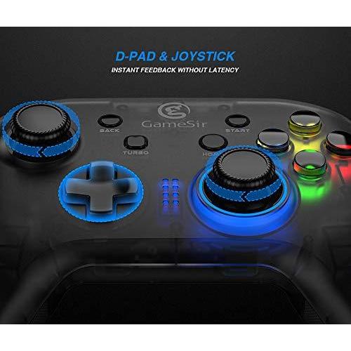 正規 Gamesir T4w ゲームパッド 有線接続コントローラー Win7 8 10 Pc対応 Steam ゲーム対応 6軸ジャイロセンサー搭載 ゲームパ Discoversvg Com