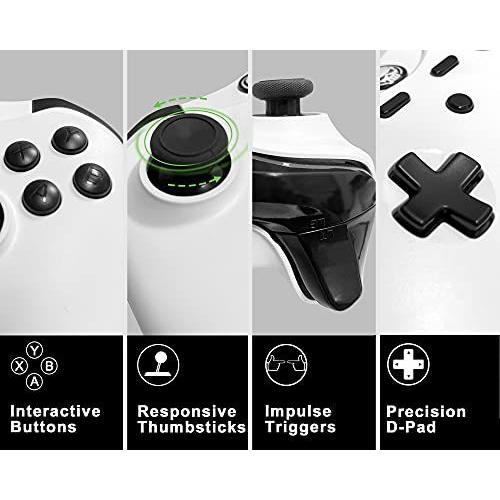 日本限定 Xbox One Series X S Pc用有線コントローラー オーディオジャックamp ターボ機能付き 6フィート ホワイト 並行輸入 Discoversvg Com