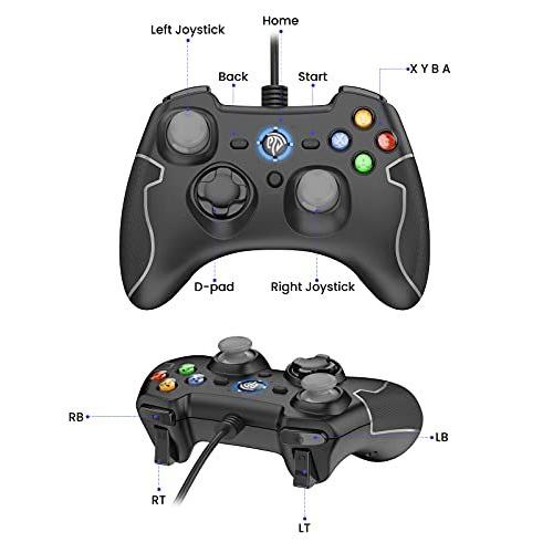 円高還元 Easysmx 有線ゲームコントローラー Pcゲームパッド Turbo連射 振動機能搭載 Windows Ps3 Android Tv Boxに対応可 Discoversvg Com