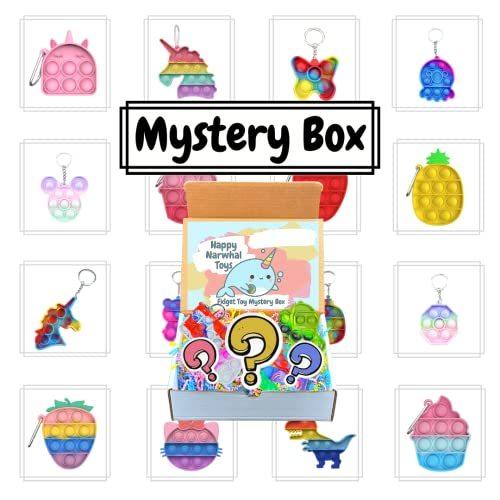 好評 Narwhal Happy Toys | Box) per Toys (6 Box Blind Surprise Mystery Toy Fidget ボードゲーム