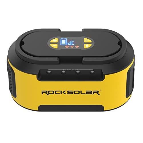 激安ブランド ROCKSOLAR Portable Ba Lithium Backup 222Wh - RS420 Ready 200W Station Power スピナーベイト