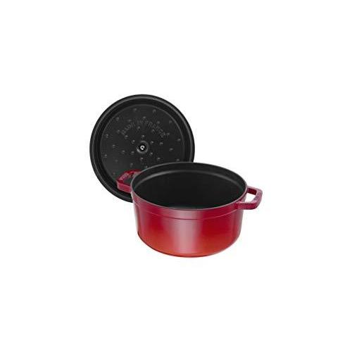 22春夏新作 ストウブ Staub Co La 日本正規販売品 Ih対応 鍋 ホーロー 鋳物 両手 大きい 30cm チェリー ラウンド ココット ピコ 両手鍋 Www Gatorheatandair Com