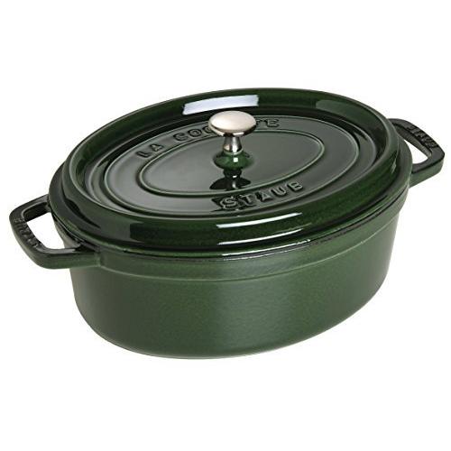 生活雑貨の店マシューstaub ストウブ ピコ ココット オーバル バジル ...