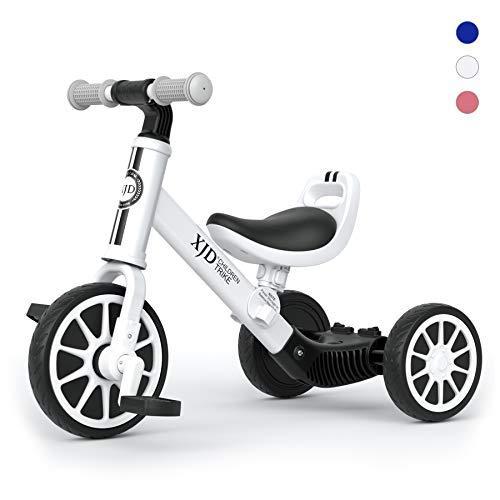 有名人芸能人 三輪車 女の子 男の子 バイク 幼児 10ヶ月から3歳用 三輪車 キッズ 幼児用トライク 3イン1 Xjd ベビーバイク 調節可能なシ 幼児用トライク 遊具 Www K1bc De