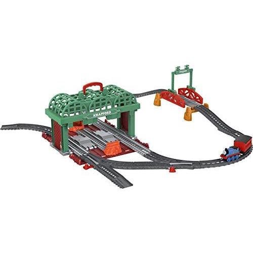 【メーカー再生品】 2 with track Set Train Station Knapford Friends & Thomas in s and playset 1 知育玩具