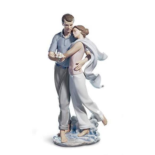 LLADR? You're Everything to Me Couple Figurine. Porcelain Bride and Groom F