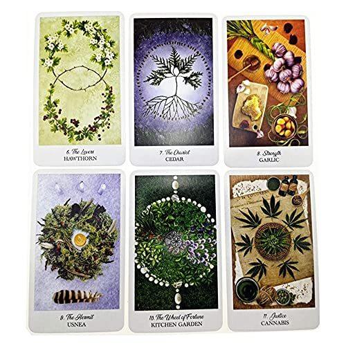 ★大人気商品★ BODENG Tarot Card Deck 78pcs The Herbcrafters Oracle Cards Divination Futur その他カードゲーム