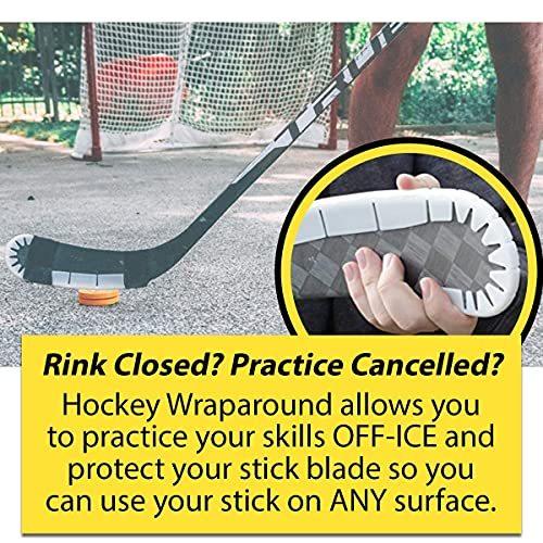 (Black) - Hockey WrapAround, Off Ice Hockey Stick Protector, Hockey Trainin|matthew3|05