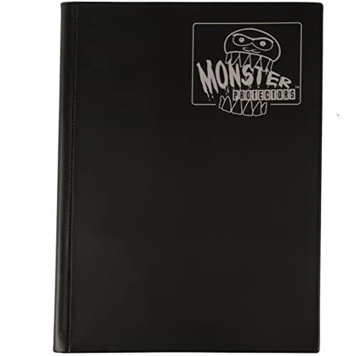Monster Binder - 4 Pocket Matte Black Album with White Pages (Limited Editi|matthew3|04