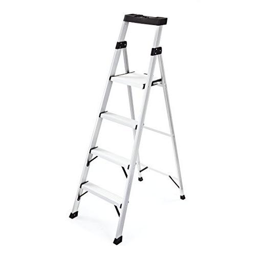 【祝開店！大放出セール開催中】Rubbermaid RMA-5XS Aluminum Ladder with Project Top, 5.5' by Rubbermaid並行輸入
