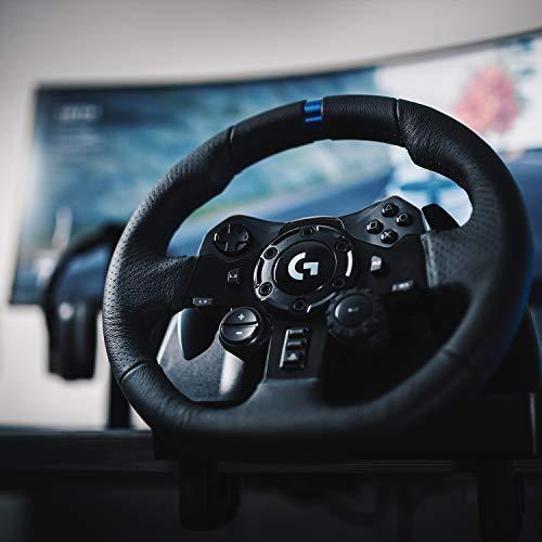 Logitech G923 Racing Wheel and Pedals for PS 5, PS4 and PC featuring TRUEFO|matthew3|08
