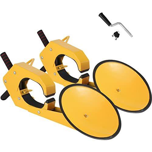 Mophorn 2個 車輪ロッククランプブートタイヤ爪ヘビーデューティー盗難防止駐車ブート車 タイヤ爪駐車ブートロック 2個並行輸入品 91 以上節約