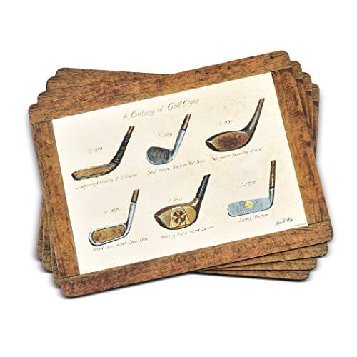 【数々のアワードを受賞】 Pimpernel ゴルフコレクションプレースマット 4枚セット並行輸入品 - 皿