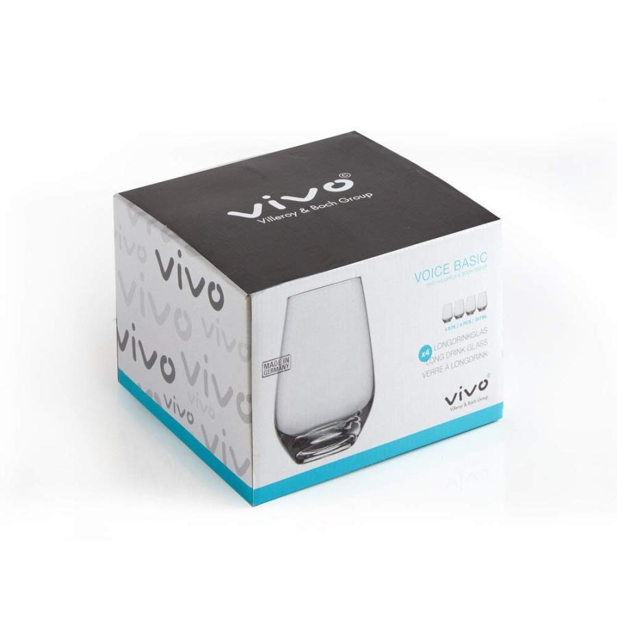 Villeroy & Boch Set of 4 Vivo Voice 13.4Oz. Stemless Wine Glasses[並行輸入