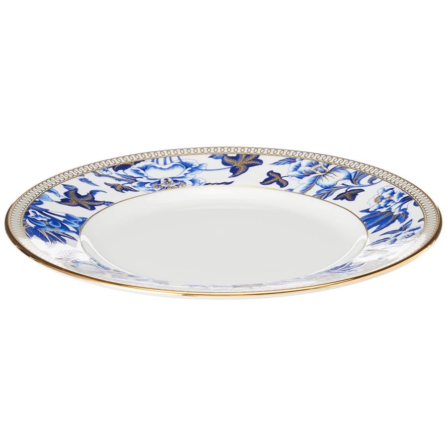 Wedgwood China Hibiscus Fine Bone Bread and Butter Plate[並行輸入品