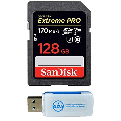 SanDisk Extreme Pro Memory Card Works with Nikon D3400, D3300, D750