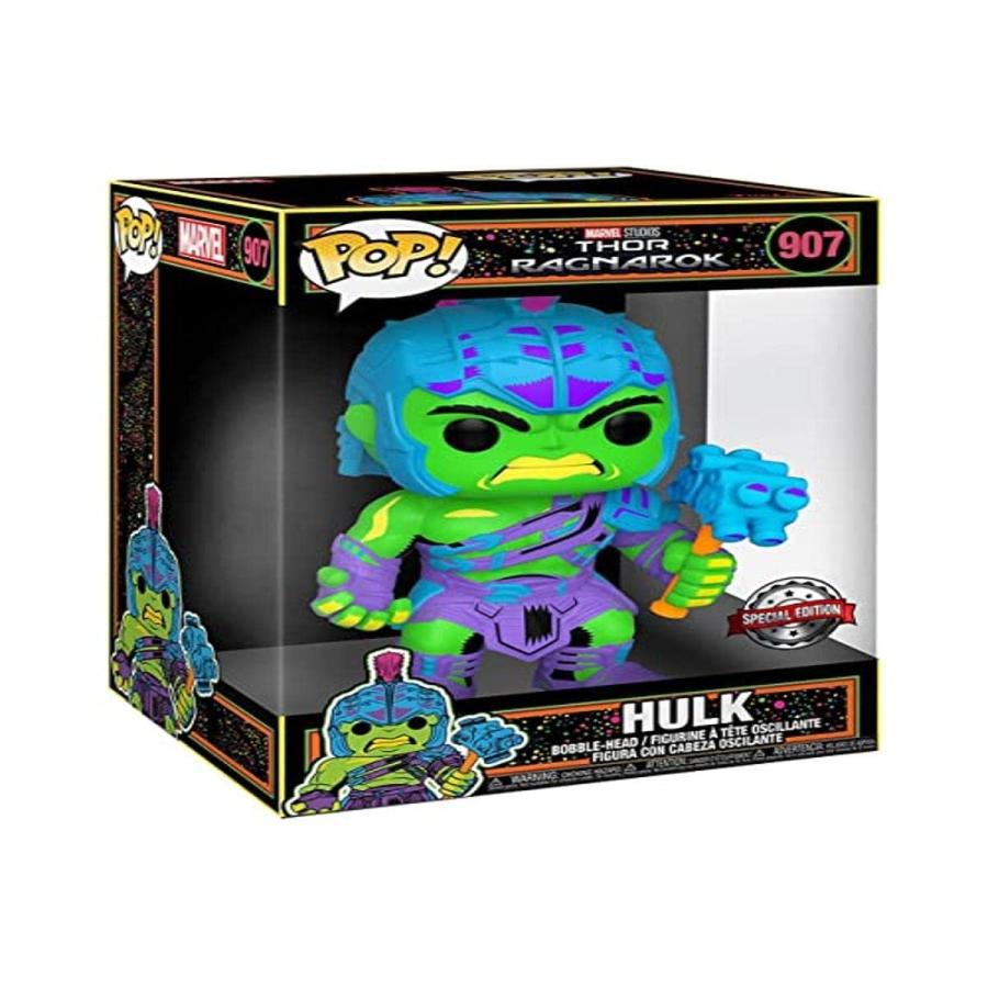 Funko POP! Jumbo Marvel Thor Ragnarok 907 Hulk Black Light Target