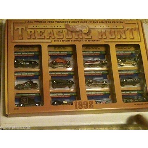 【タイムセール】 Hot Wheels - Treasure Hunt 1998 - Limited Edition (1 of only 5000) - Series IV Anniversary Set. Includes All 12 Treasure Hunt... [並行輸入品] 【UOI1038215574】(37081円)