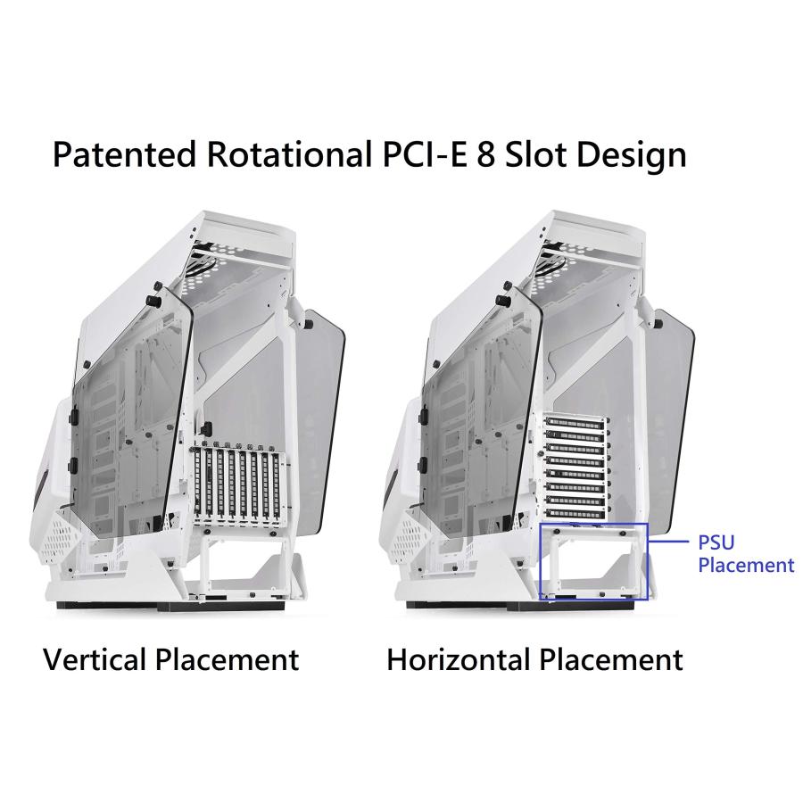 Thermaltake AH T600 スノーヘリコプター スタイル オープンフレーム 強化ガラススイングドア E-ATX フ...[並行輸入品] Thermaltake AH T600 スノーヘリコプター スタイル オープンフレーム 強化ガラススイングドア E-ATX フ...[並行輸入品]